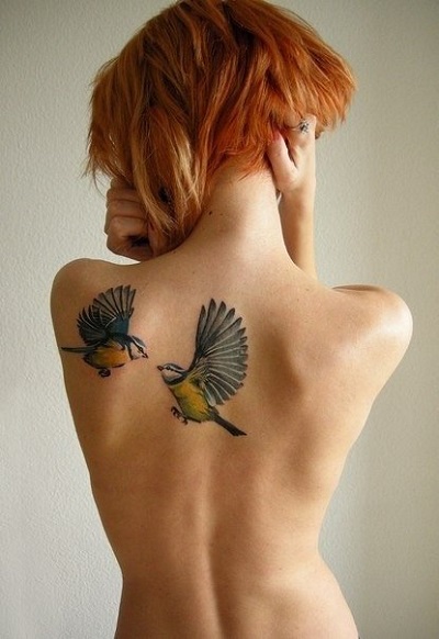 idée tatouage femme dos